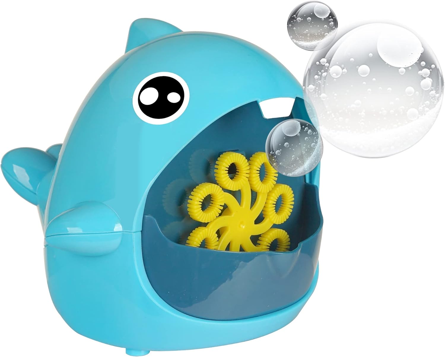 Shark Bubble Machine Kids Summer Toy for Children with 90ml