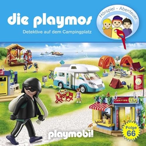 Detektive auf dem Campingplatz. Das Original Playmobil H&ouml;rspiel Audiolivro Por David Bredel, Florian Fickel capa