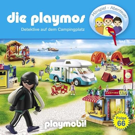 Detektive auf dem Campingplatz. Das Original Playmobil Hörspiel: Die Playmos 66