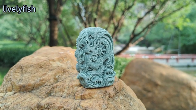 Estatua Mini Guanyin Buda en Piedra Arenisca miniatura 7