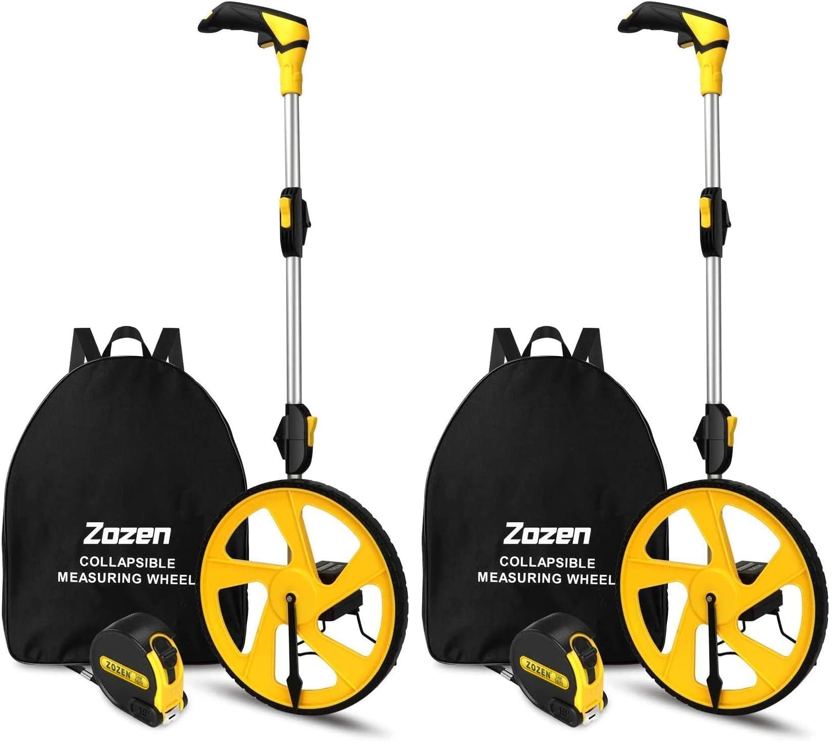 Zozen Pro Measuring Wheel, Brake & Handle Reset, Imperial Me -9