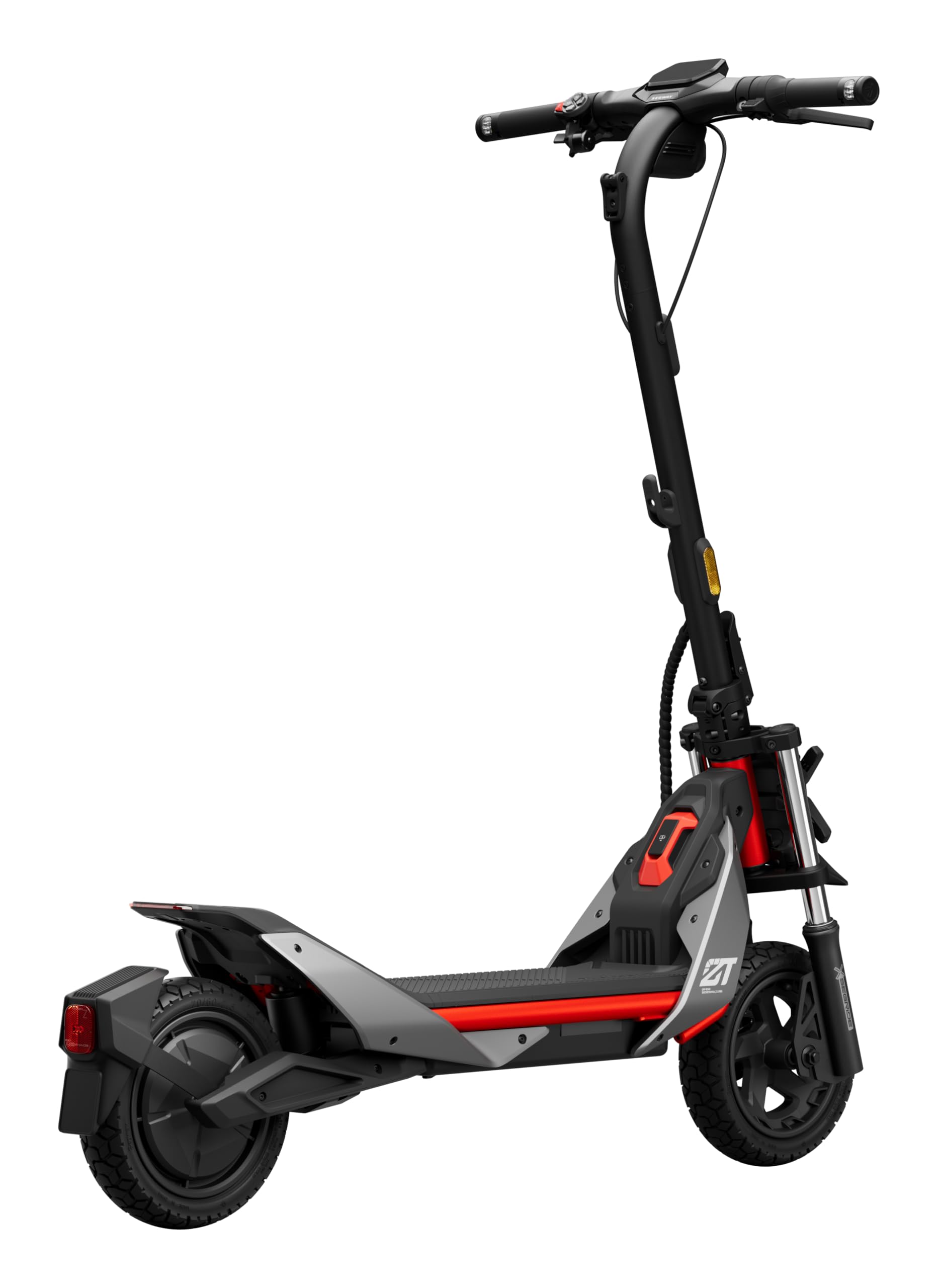 Segway-Ninebot, Monopattino Elettrico, Modello ZT3 PRO I per adulti, 25 km/h velocità massima, 70 km autonomia, Il controllo in frenata