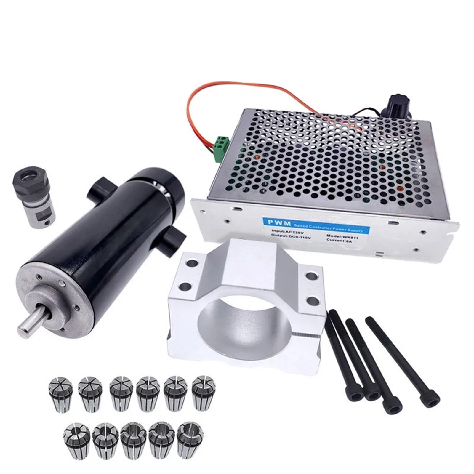 Alimentation 110VAC 220VAC pour machine-outil 100V 800W et moteur broche CNC