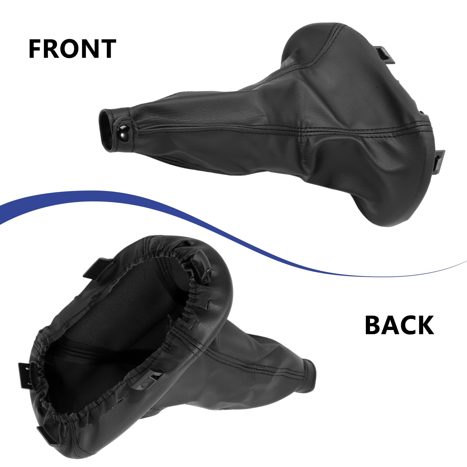 Cuffia Leva Cambio Compatibile Con Fiat 600 Seicento 1998-2010 735249804 Con Ghiera Di Bloccaggio