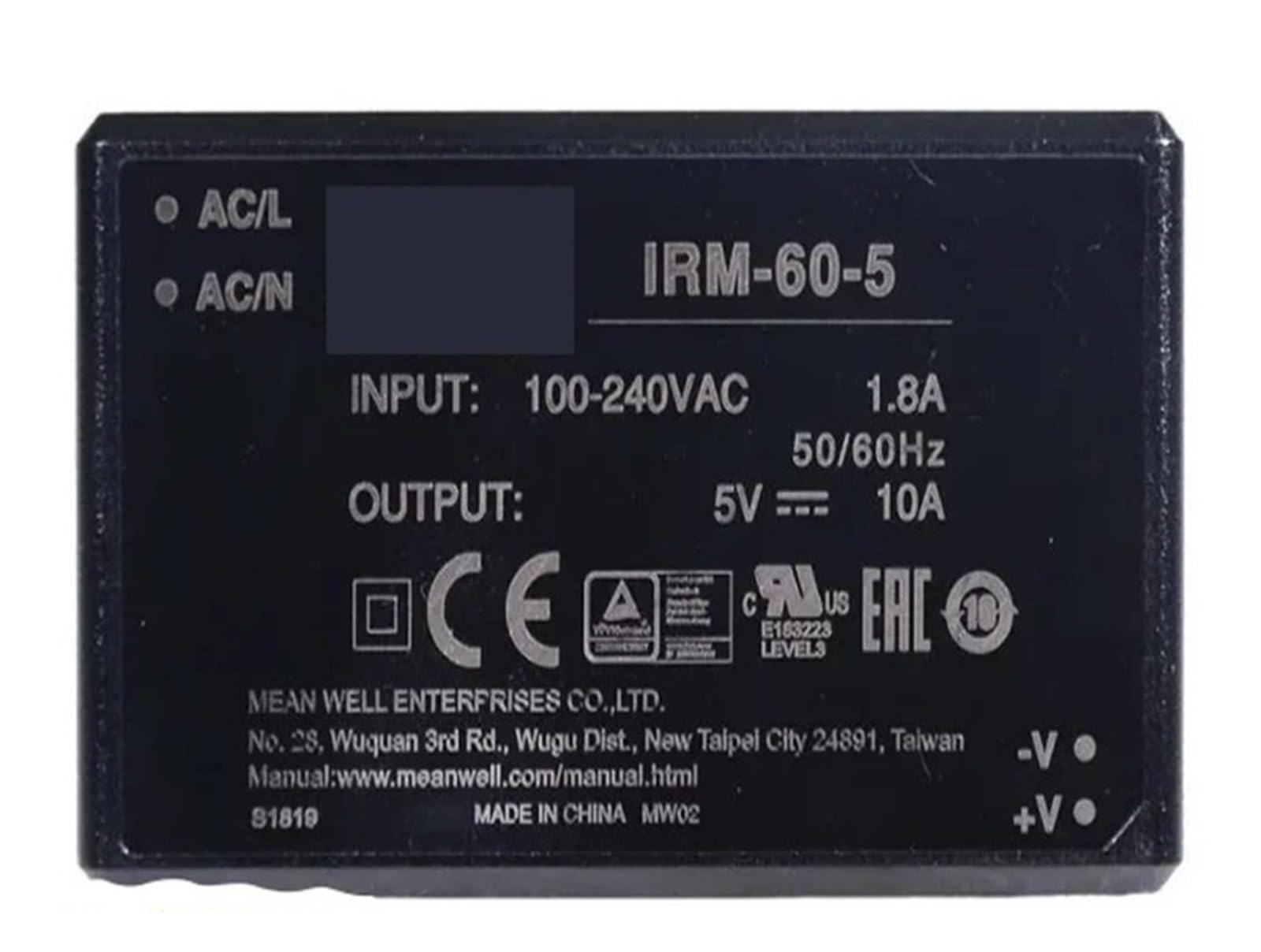JJKKOZVQF IRM-60-12 60W 12V5A IRM-60 60 W Power Module power supply