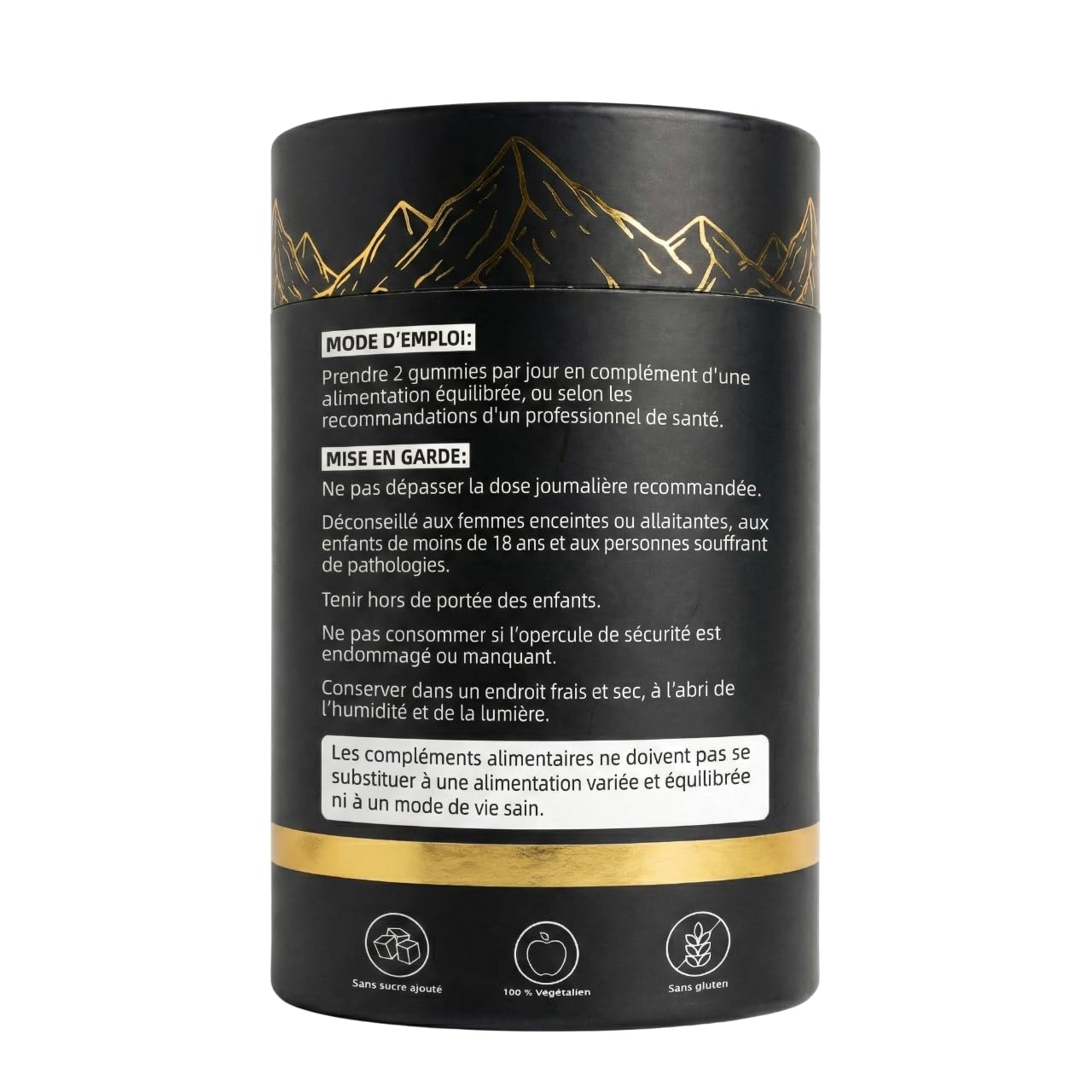 Inno’Health Shilajit Gummies – Shilajit Pure d'Himalaya, 60 gommes naturelles – Complément alimentaire premium avec 85+ minéraux, acides fulvique & humique