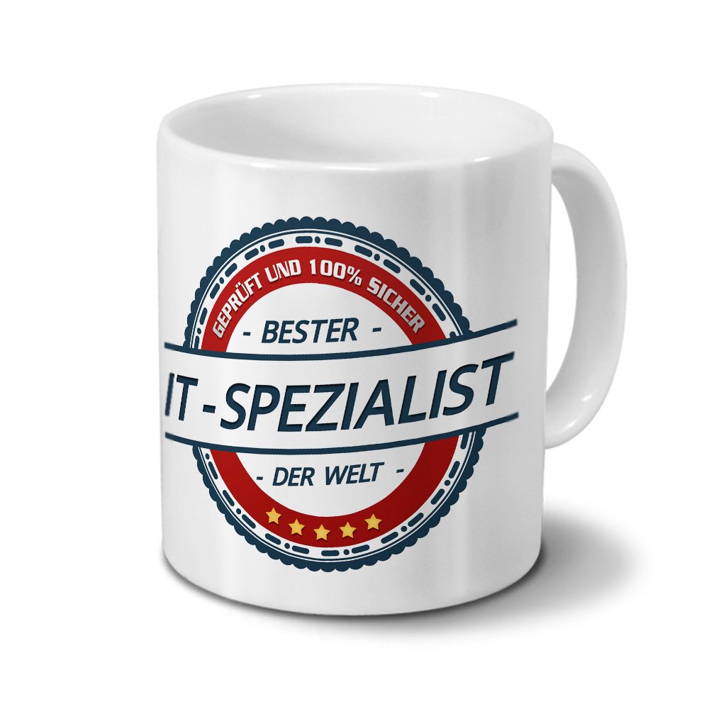 Printplanet Tasse 'Fahrlehrer' – Weiß, 325 Ml, Spülmaschinenfest
