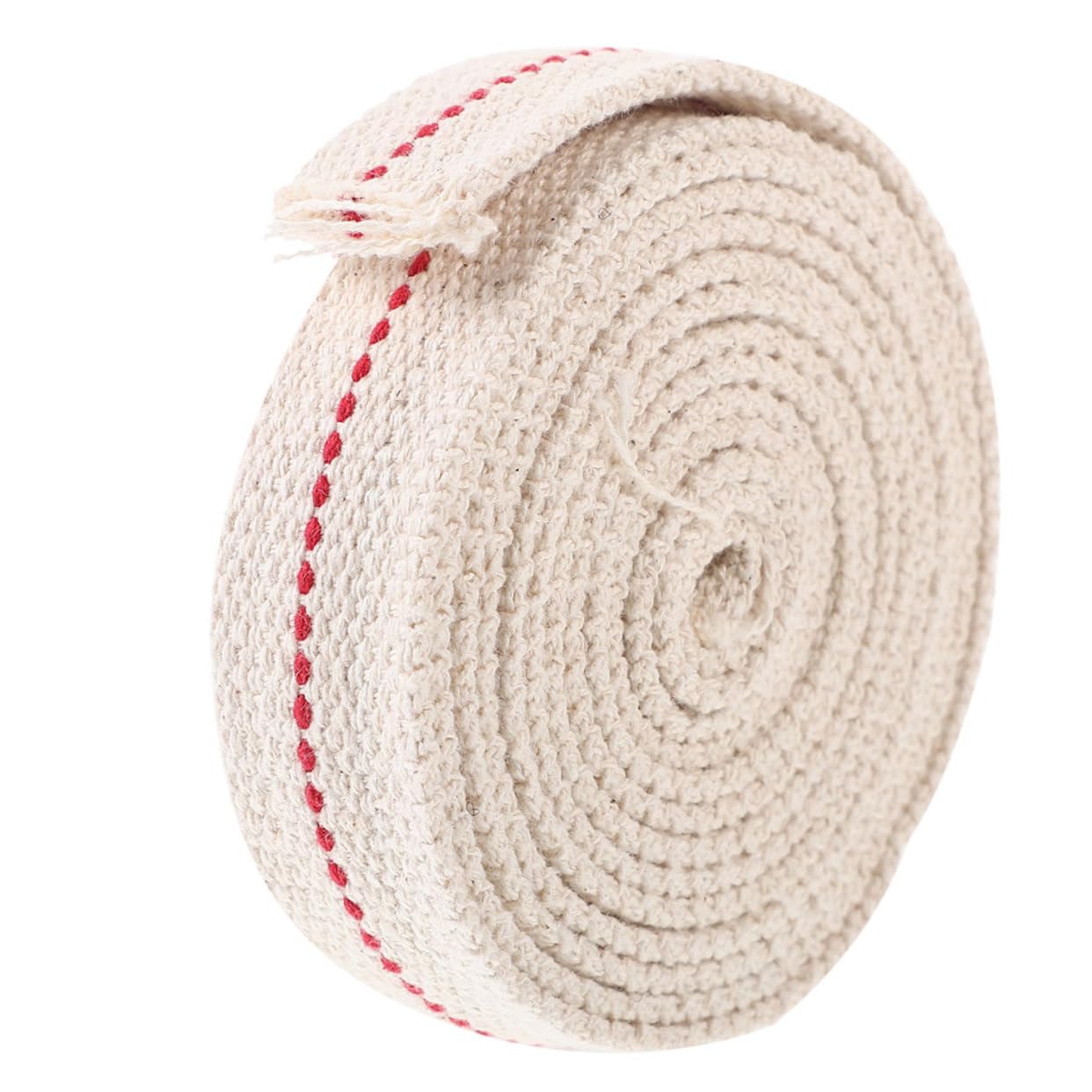 Unomor 1roll Kerosene Lamp Wick -feet Cotton Knitted Oil Wick for Use for Oil Lamps Lanterns Lighting
