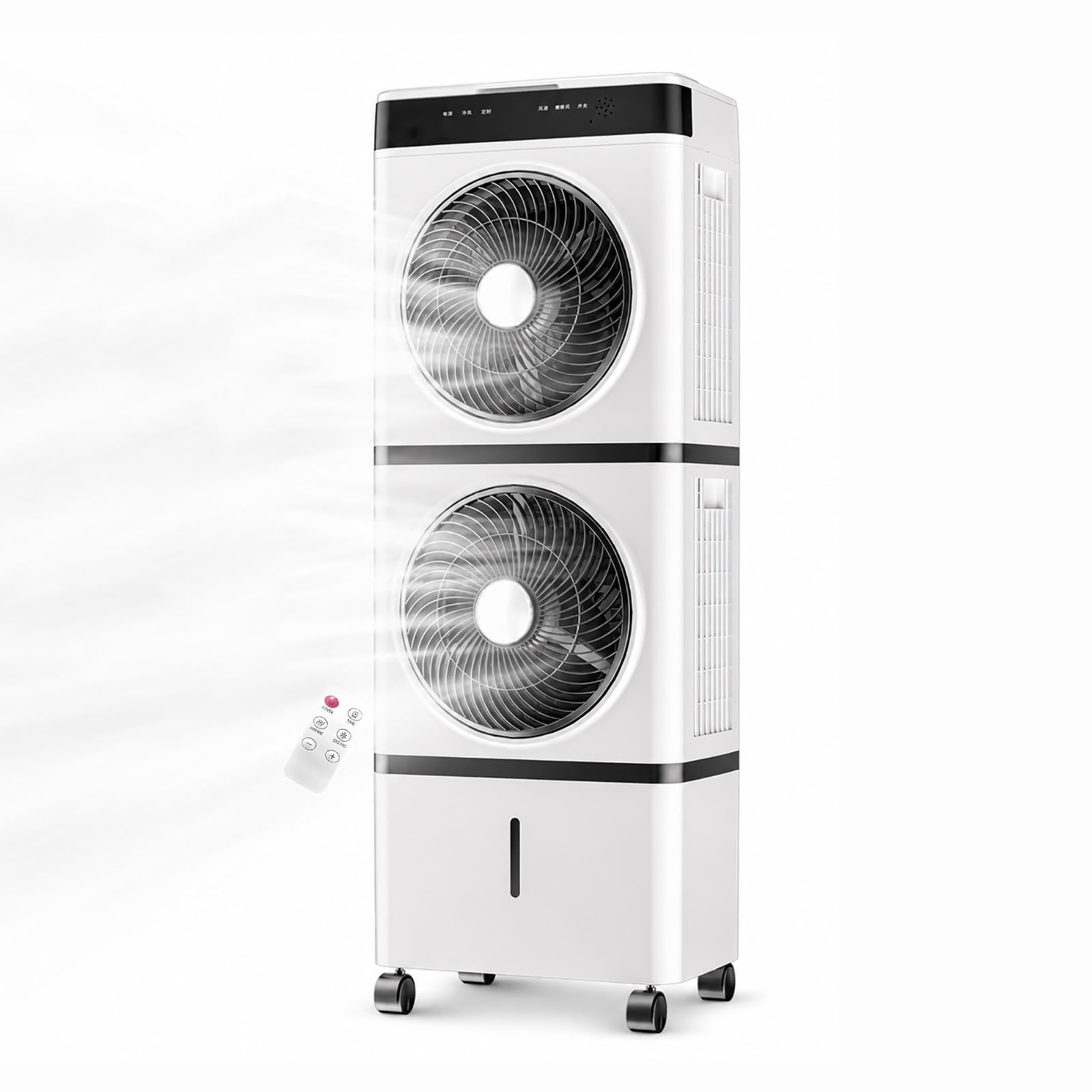 Evaporative Air Cooler, 70W Swamp Cooler, Portable Air Cooler