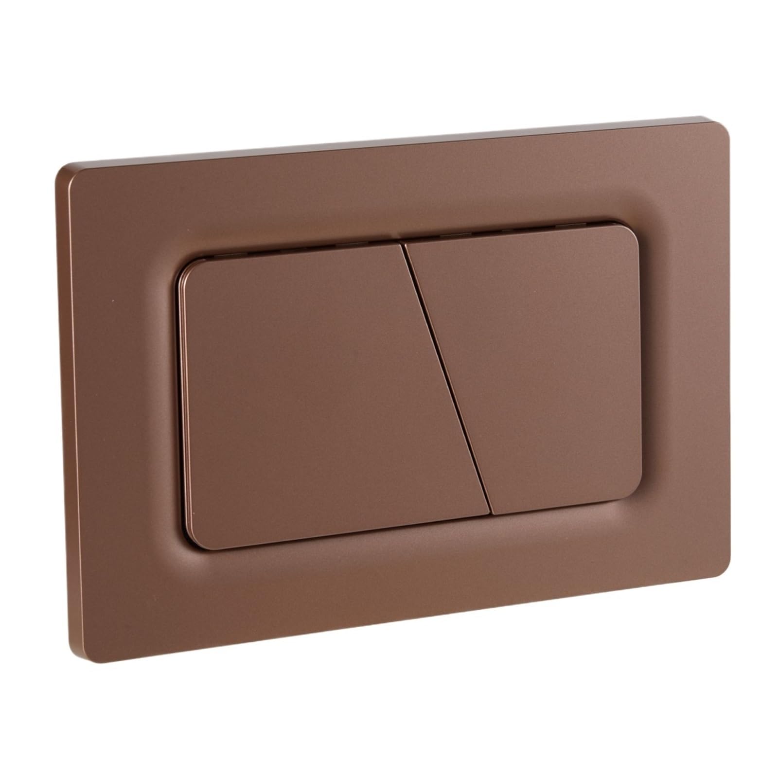 Compatible For Geberit, Double Plaque Bronze