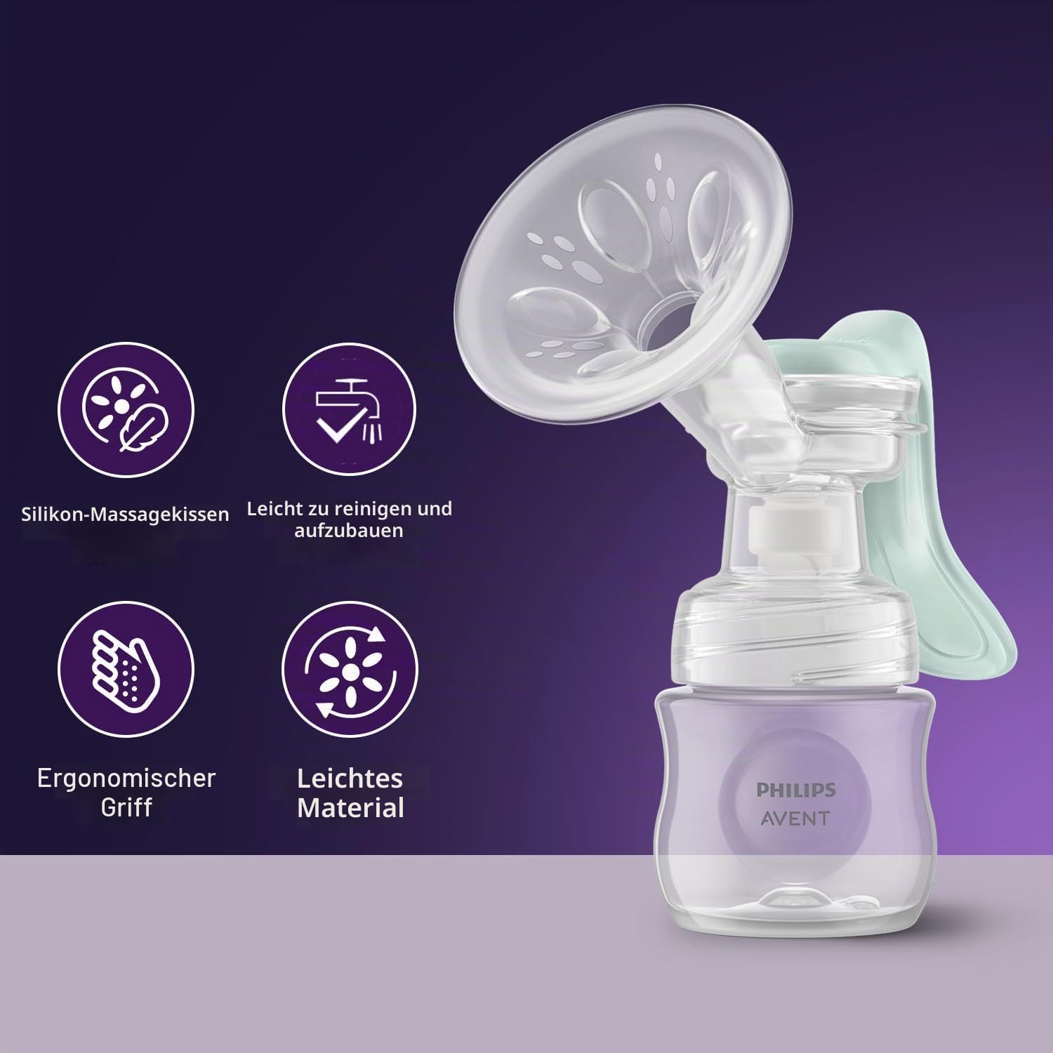 Philips AVENT Handmilchpumpe (Model SCF430/10)