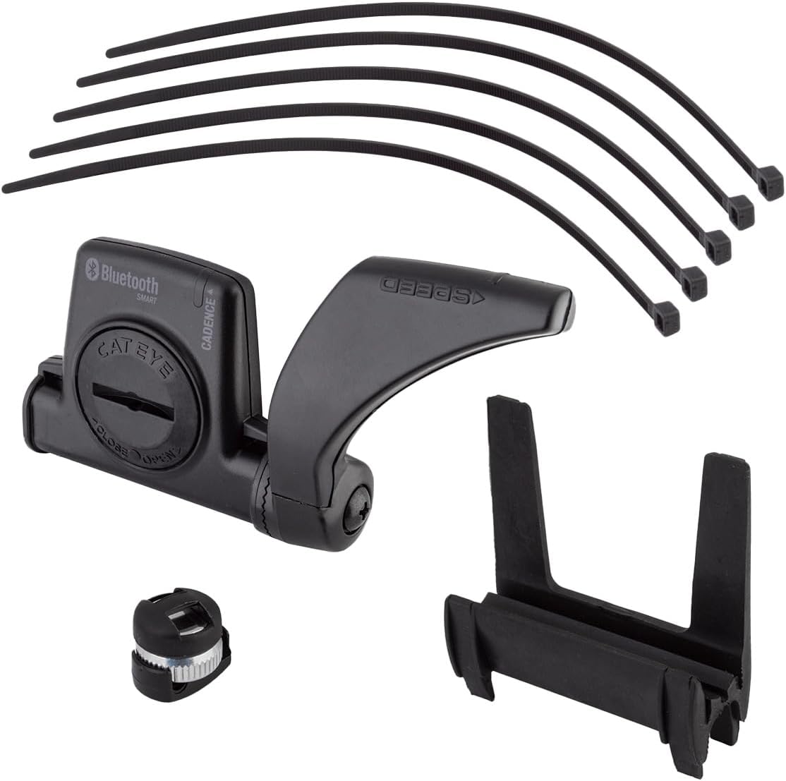 CATEYE Padrone Digital Bluetooth Cycling Computer – IPX8 Waterproof Wireless Bike Speedometer, Bluetooth Heart Rate, Speed & Cadence Compatible, For Road, MTB, Gravel Bikes, Smartphone App Ride Upload