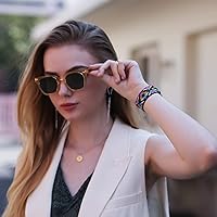 Vista 5 de TOYOUTHS Paquete de 2 bandas compatibles con Fitbit Versa 3 bandas de repuesto para Fitbit Sense, correa elástica de nailon, pulsera de moda