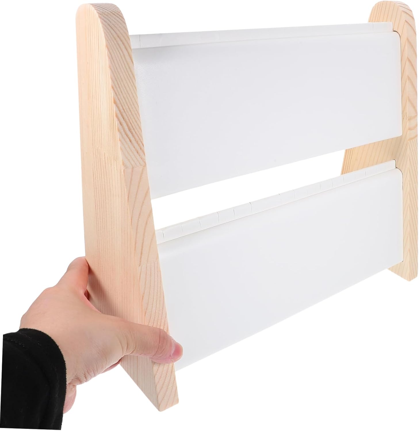 Wooden Necklace Display Stand Organizer for Jewelry Storage Stable and Large Capacity Pendant Rack for Home and Showcase Stylish Multi Necklace Holder for Trade Shows and Decor