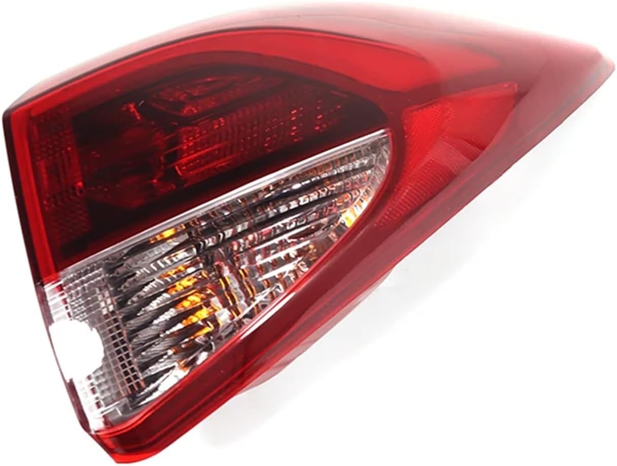 Compatible For Hyundai For Tucson 2015 2016-2018 Rear Inner Outer Tail Light LED Rear Fog Lamp 92403-D3010 92404-D3100 92401-D3100 92402-D3100 (Halogens Type)