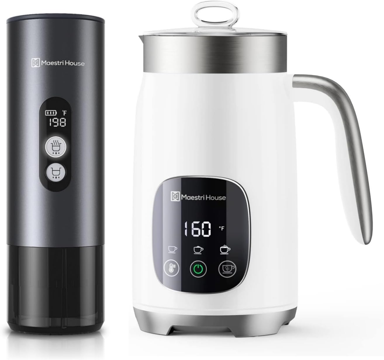 Portable Coffee Maker & Milk Frother