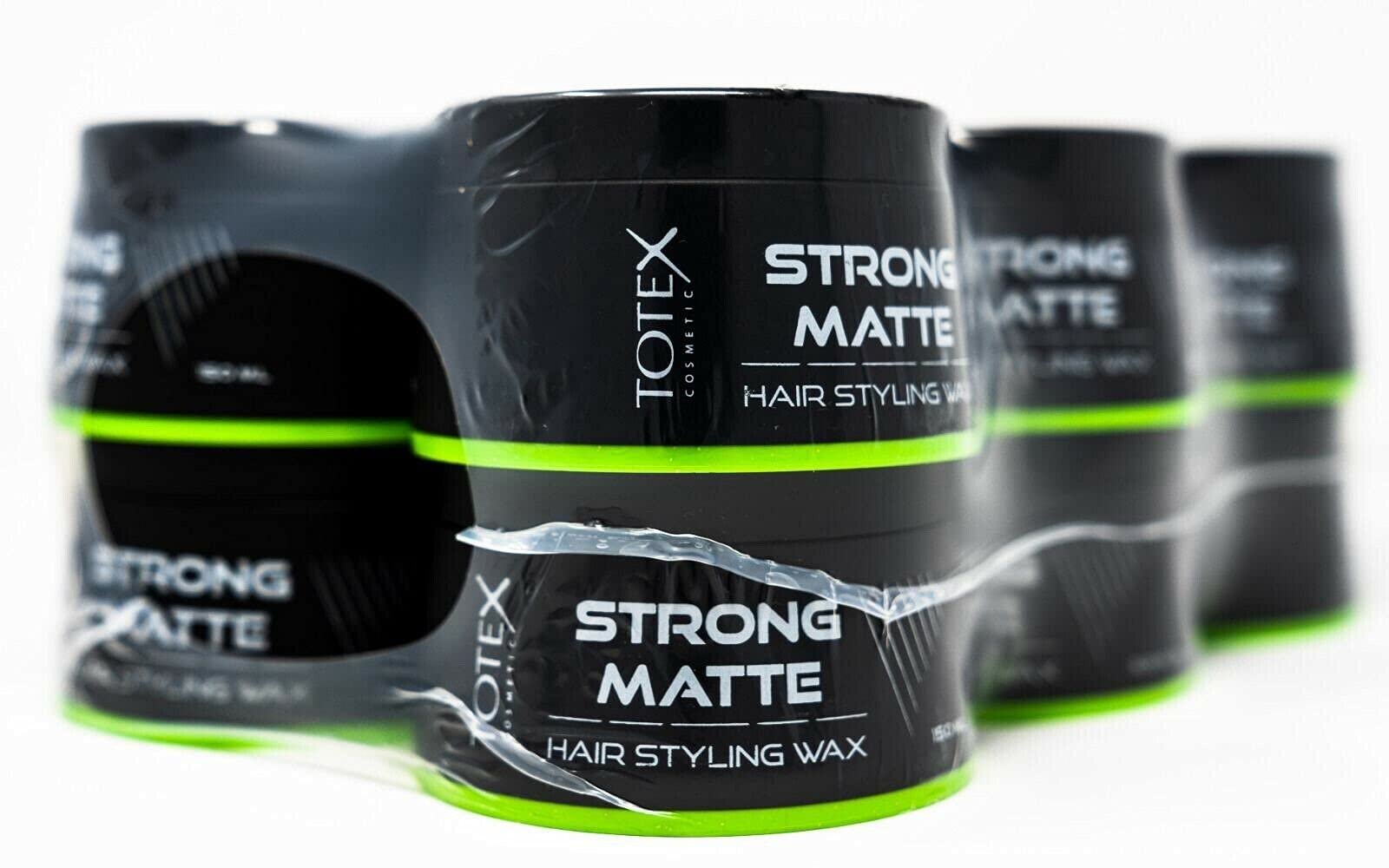 Totex STRONG MATTE Hair Styling Wax 150 ml I 12 Stück