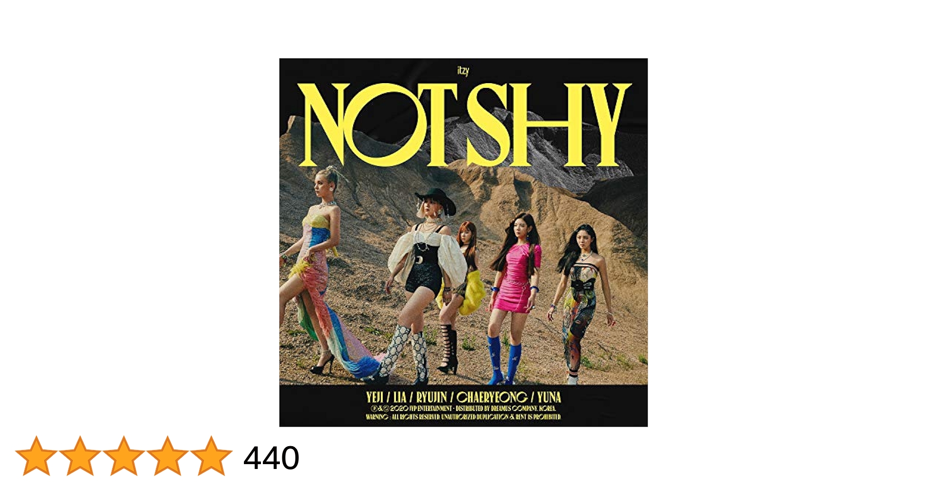Amazon.co.jp: ITZY - Not Shy (ランダムバージョン): ミュージック
