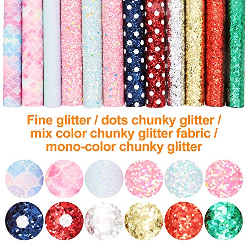 Leather Earring Making Kit, 24 Pieces 7 Styles Faux Leather Sheets with Complete DIY Supplies for Making Earrings/Hair Bows/Leather Crafts - Thumbnail 2