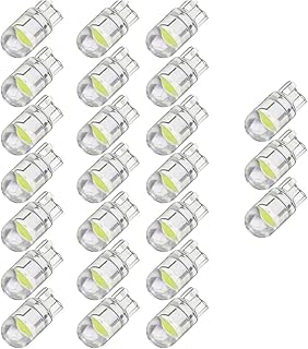 194 LED Bulbs 6000K White, 6000K 68 2825 W5W T10 Wedge COB LED Replacement Bulbs, Super Brightness, for License Plate Lights, Car Position Lamps, Map Light (white, 30pcs)
