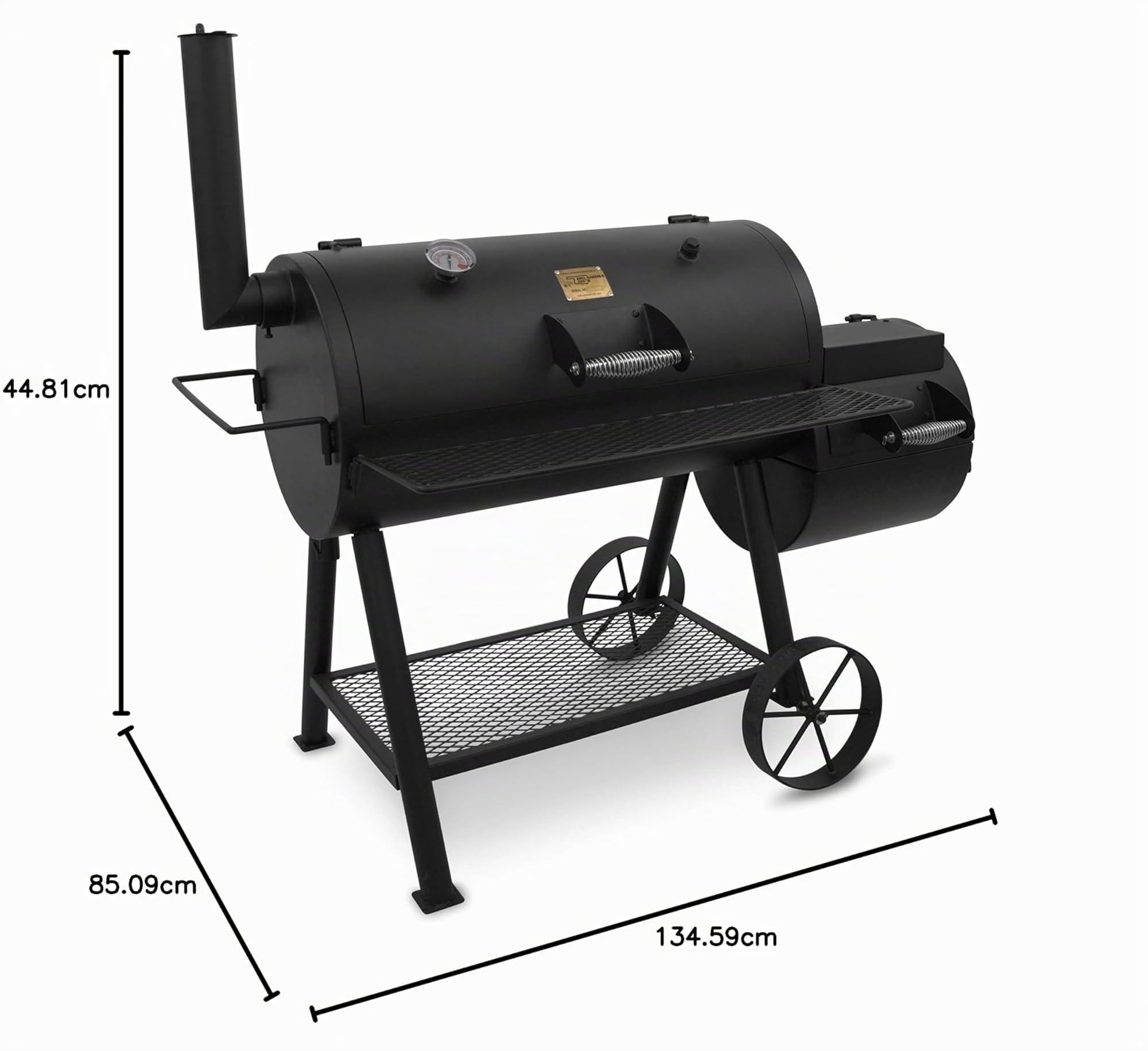 Char-Broil Oklahoma Joe's Highland Smoker, Noir