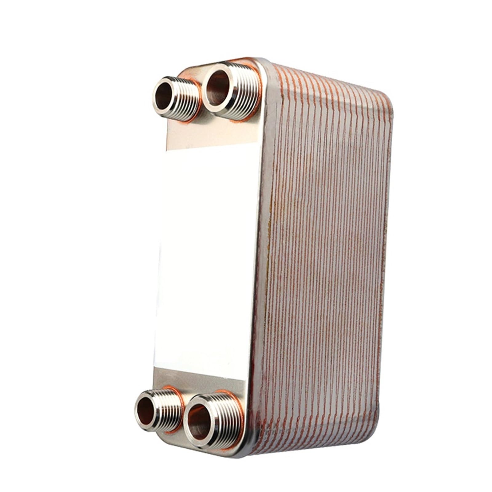Scambiatore di calore a piastre 20/30/40 304 Tubo controcorrente in acciaio inox Raffreddamento rapido(40 plate)