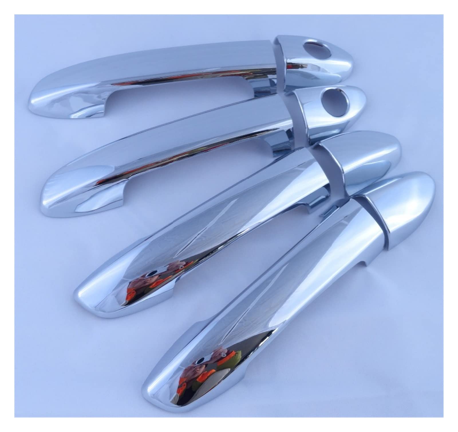 QWQTHGS Car Exterior Door Handle Cap for Kia Cerato Spectra 2004-2009 Chrome Car Door Handle Cover Trim Sticker