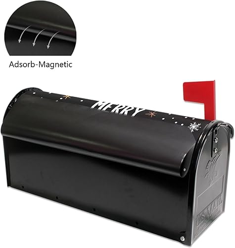 Miniatura 16 de Wamika - Fundas para buzones de calabaza, tamaño estándar, diseño de búho fantasma, murciélago, castillo, boo, color morado, 21 x 18 pulgadas Multi13