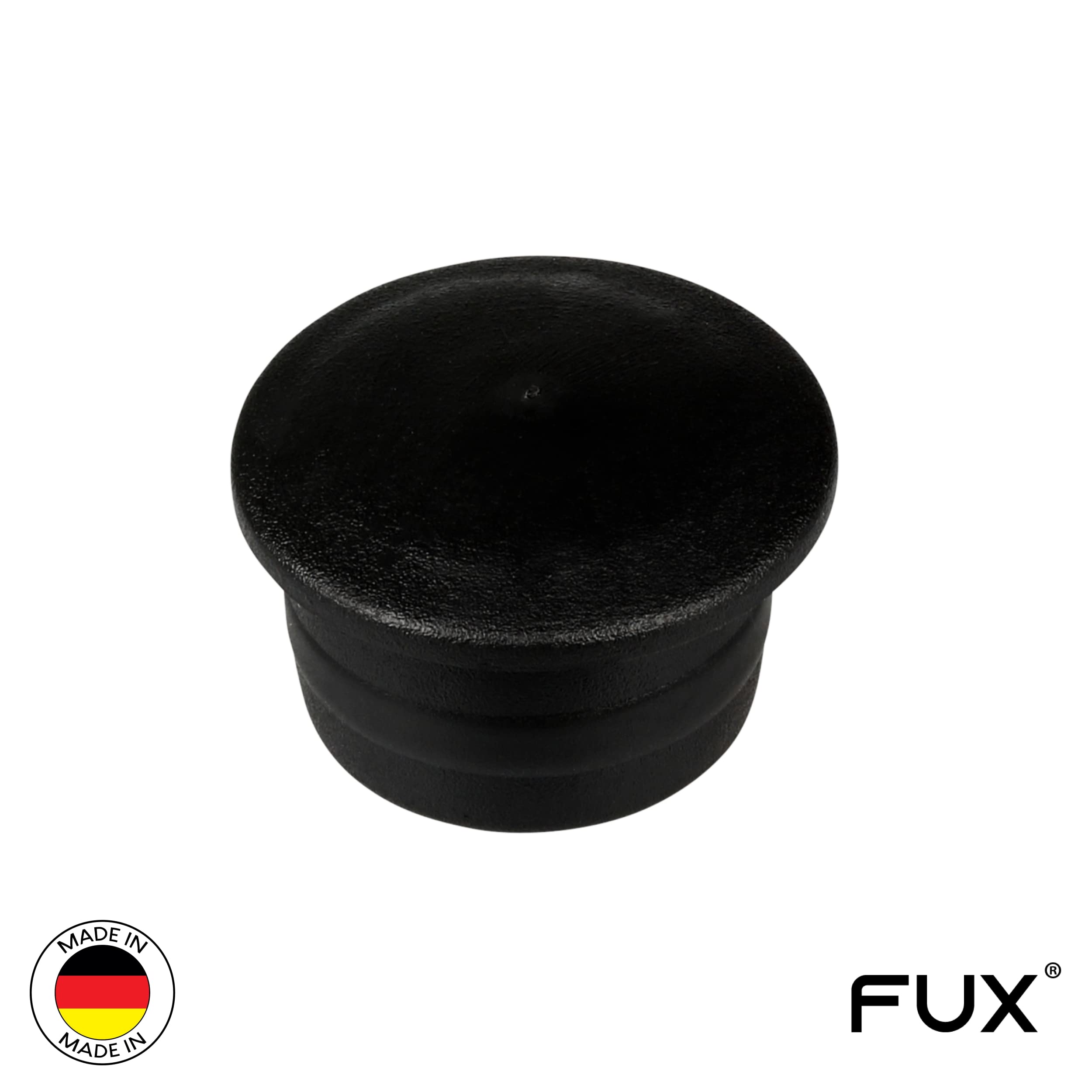 Set di 50 tappi per fori di perforazione, diametro asta: 4,4-20,5 mm, copriforo mobili, tappo in plastica, otturatore per buco, bocca, tappo nero, 7,0 mm