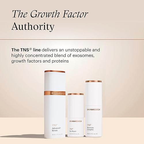 Miniatura 7 de SkinMedica Crema reparadora de ojos TNS ayuda a reducir la apariencia de líneas finas, arrugas y ojeras con una potente mezcla de péptidos,