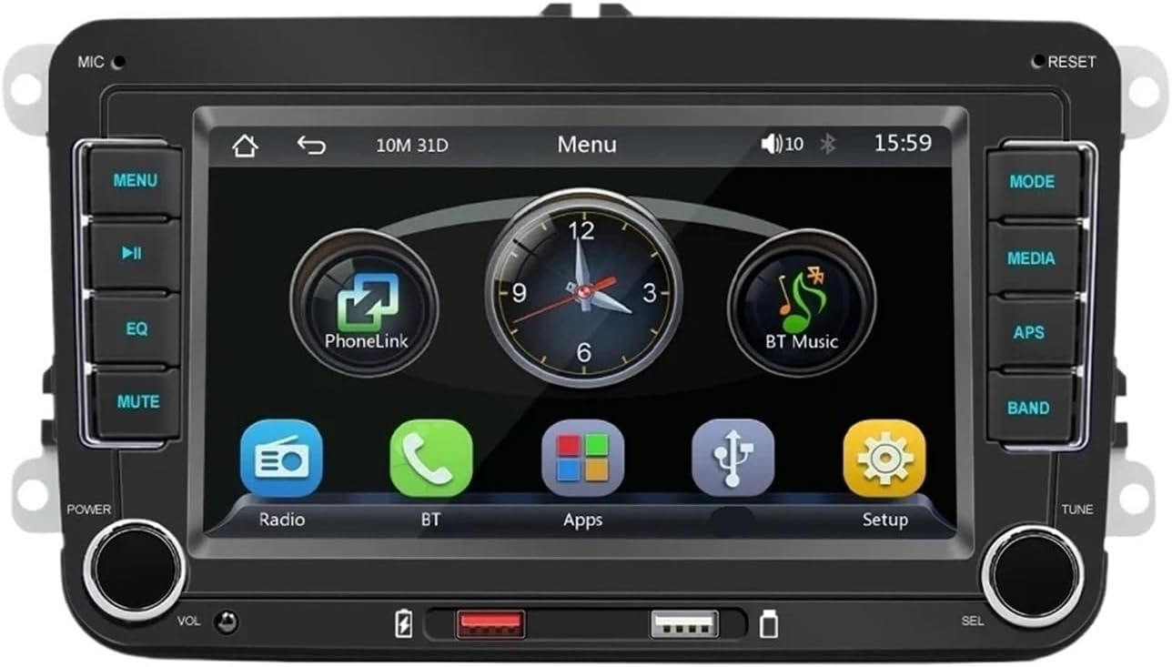car gps navigation system 7" 2 Din HD Car Media Video RDS Airplay Radio Wireless CarPlay Auto Stereo Audio(F9070W and Camera)