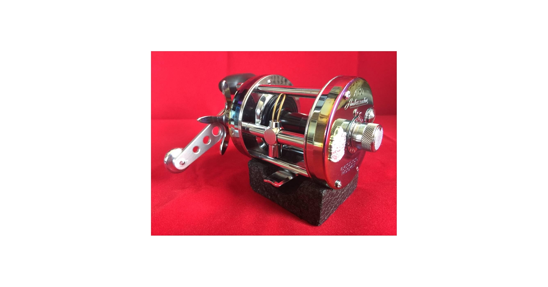 ABU 6500CSROCKET オーロラ ABU アブガルシア アンバサダー 6500CS ロケット オーロラ 美品