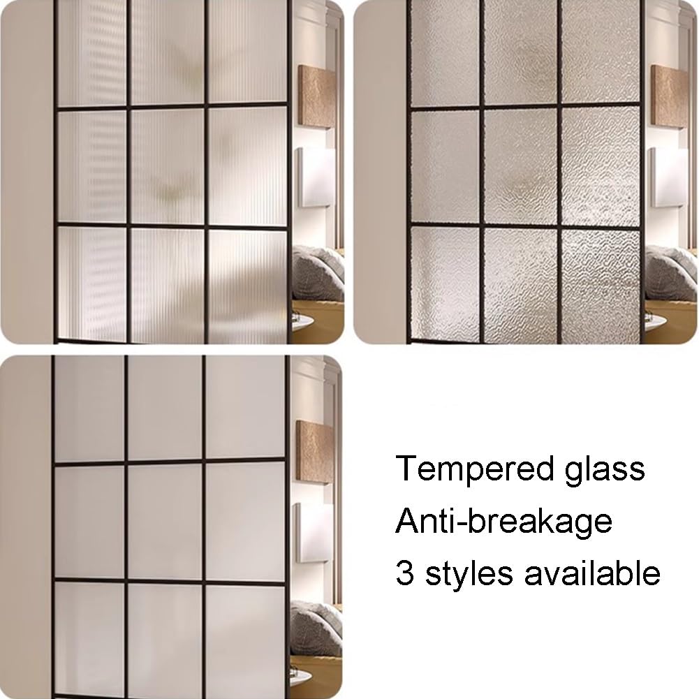 Separadores de habitación blancos de media pared para baño, hotel, restaurante, oficina, fiestas de encimera (31.5 x 35.4 pulgadas)