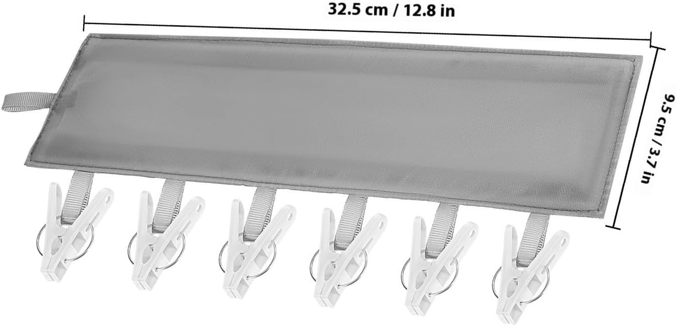 4pcs Laundry Clips Cloth Bathroom Hanger Clips for Drying image 2