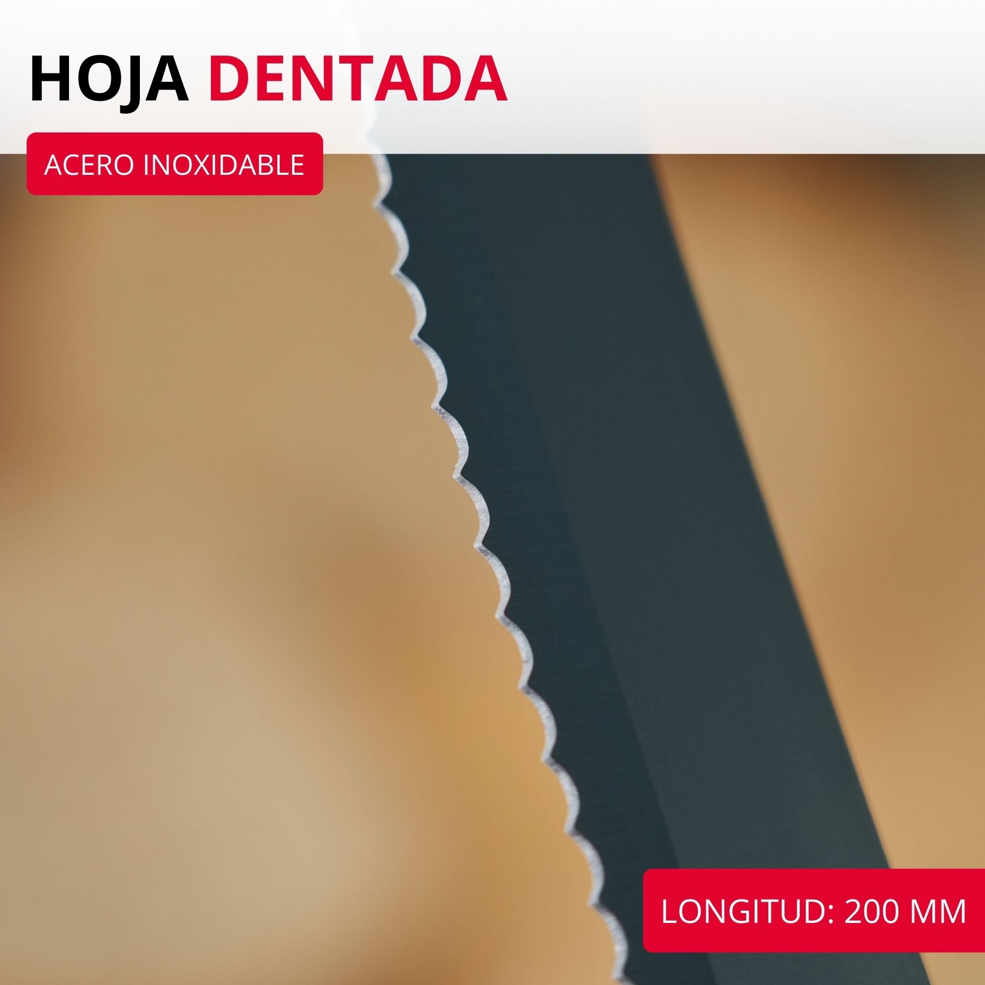 Westmark Cuchillo para pan, Con hoja dentada larga, Longitud de la hoja: 20 cm, Con protección de la hoja, Acero inoxidable/plástico, Antracita/rojo, 14552280