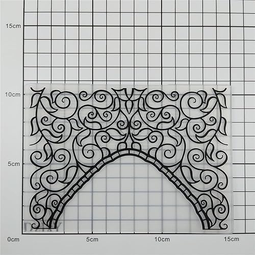 Vista 55 de DzIxY Geometría Fondo Plástico Carpetas de grabación en relieve para tarjetas Suministros DIY Papel 3D Scrapbook Plantillas Álbum Artesanía