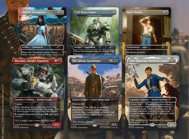 Amazon.com: Magic the Gathering Secret Lair x Fallout: Beyond