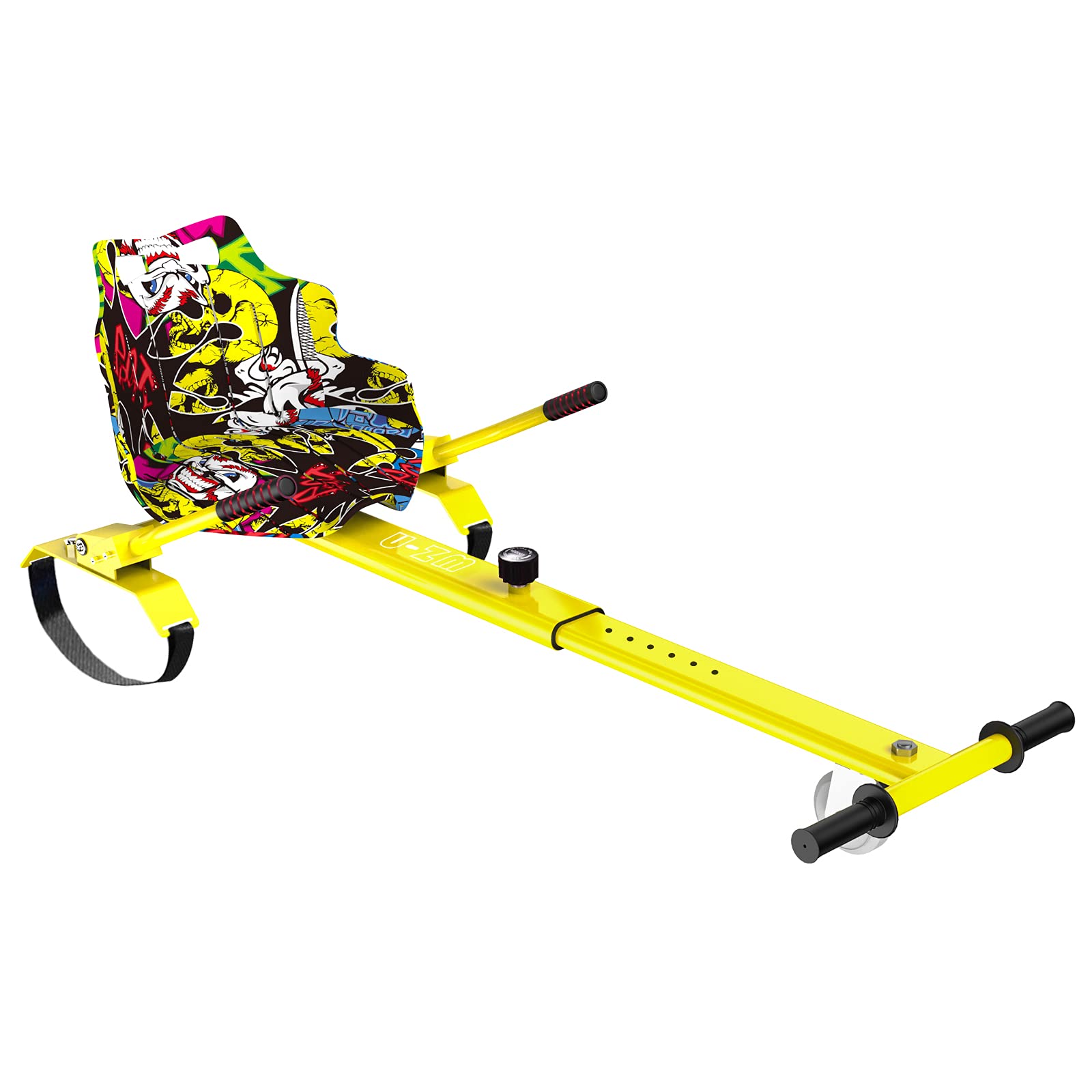 U-ZM K-1 Hoverboard Kart Seat Attachment Accessory for 6.5''8''10'' Two Wheel Self Balancing Scooter