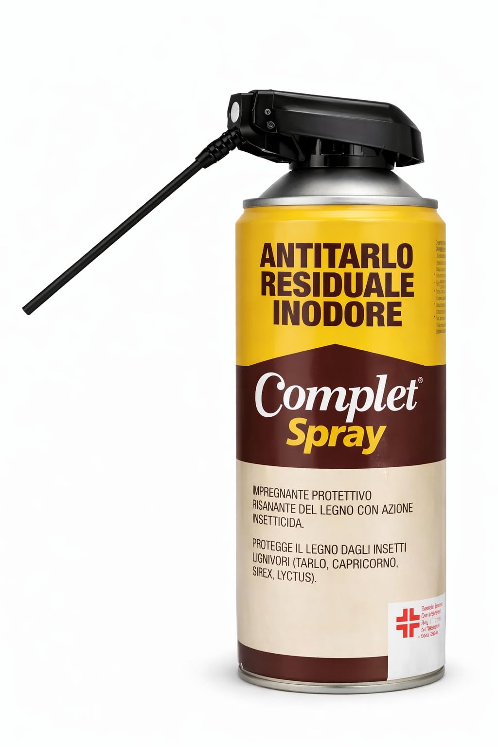 Complet Antitarlo Spray per Legno 800 ml | Fungicida Inodore e Incolore | Protezione Mobili, Parquet e Oggetti in Legno contro Tarli e Funghi (2 pezzi da 400 ml)