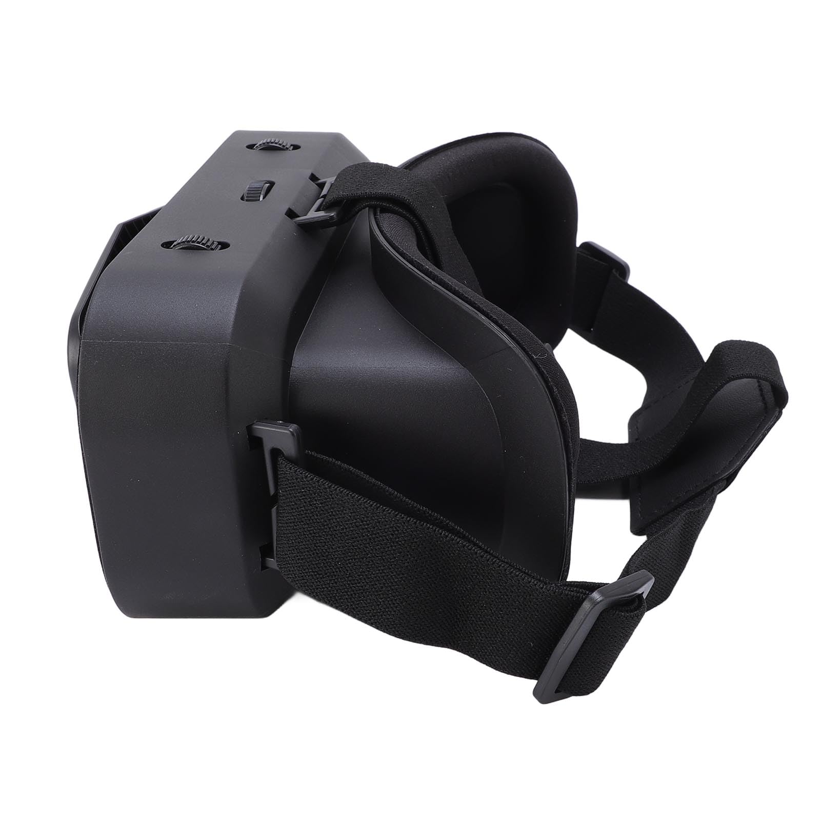 Acouto Occhiali VR Montati su Visore VR Occhiali per realtà Virtuale 3D Compatibili con 3 Telefoni con Schermo da 5-7 Pollici da 2 Pollici per Guardare Film Giocare a Giochi 3D Immersi Senza