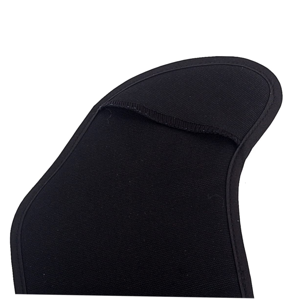 VANZACK Violin Chinrest Protector Pad Black Cotton Sponge for Comfort Fits Violins Easy to Install Accessory for Violinists Enhances Playing Experience
