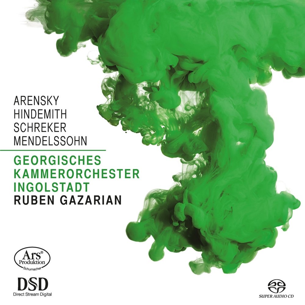 Works for Chamber Orchestra by Arensky, Hindemith, Schreker & Mendelssohn