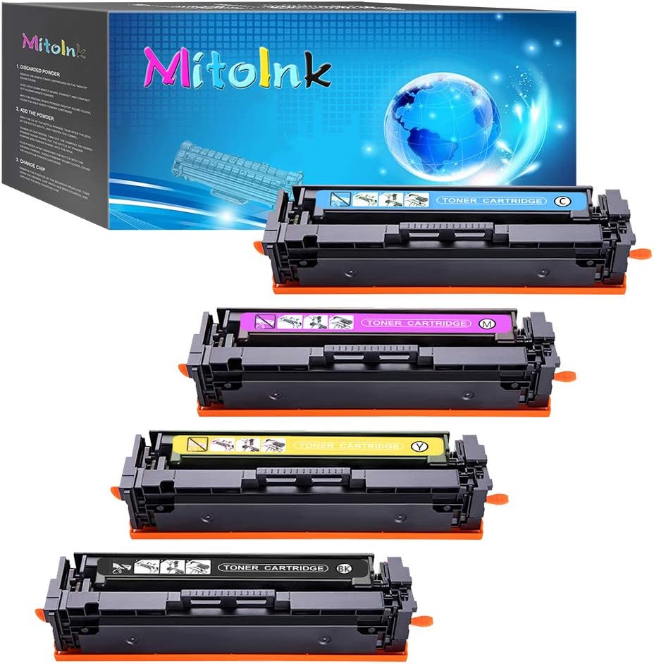 MitoInk T6B71A Toner Cartridge Compatible for HP Color Laserjet Pro MFP  M181fw - 4 Pack (Black 1,100 Pages and Colors 900 Pages) : Amazon.co.uk:  Computers \u0026 Accessories