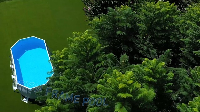 INTEX Above-Ground Rectangular Swimming Pool, 8.5ft x 26in