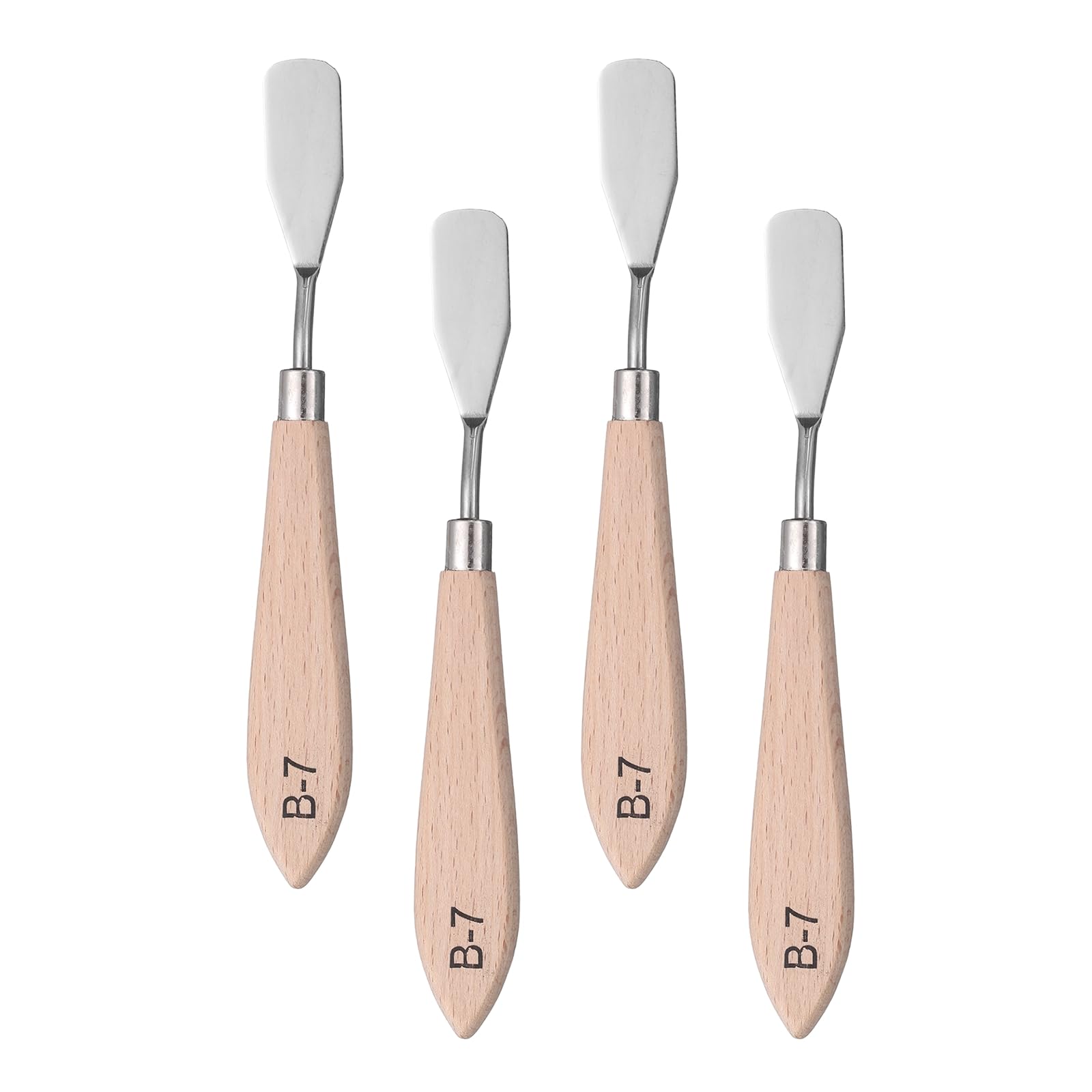 HARFINGTON 4Pcs Palette Knife Painting Tool 7.09