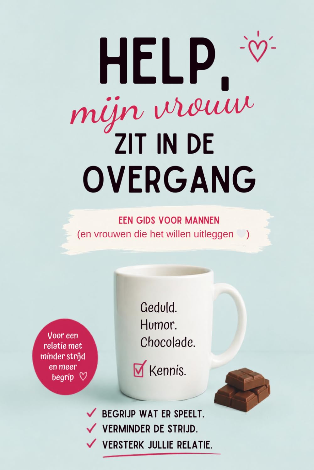 Help, mijn vrouw zit in de overgang: Een nuchter, grappig overlevingshandboek voor mannen