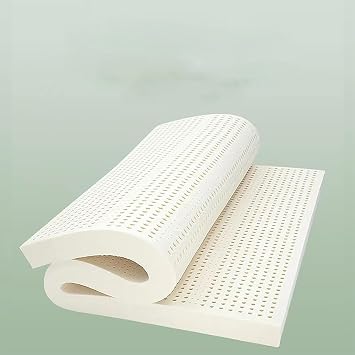 100% Natural Latex Mattresses, Breathable and Comfortable,for Bedroom Double Bed Single Bed,10cm,100x220cm 39x87in