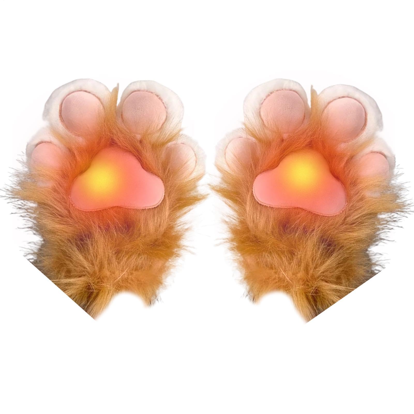 Gants de patte de chat et mitaines en forme de pattes chaudes - 8