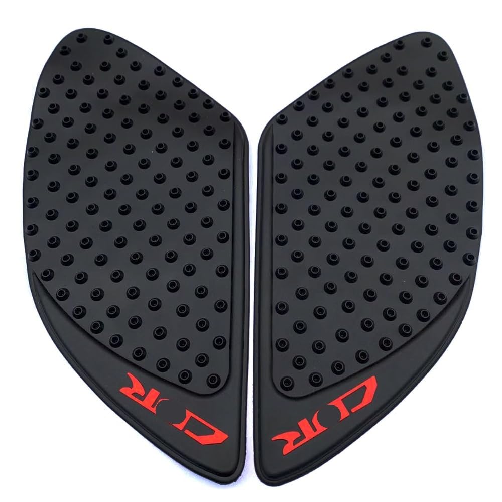 Autocollants Genouillères Réservoir Moto - 2PCS 18x12cm - Antidérapant - Pour Honda CBR Series