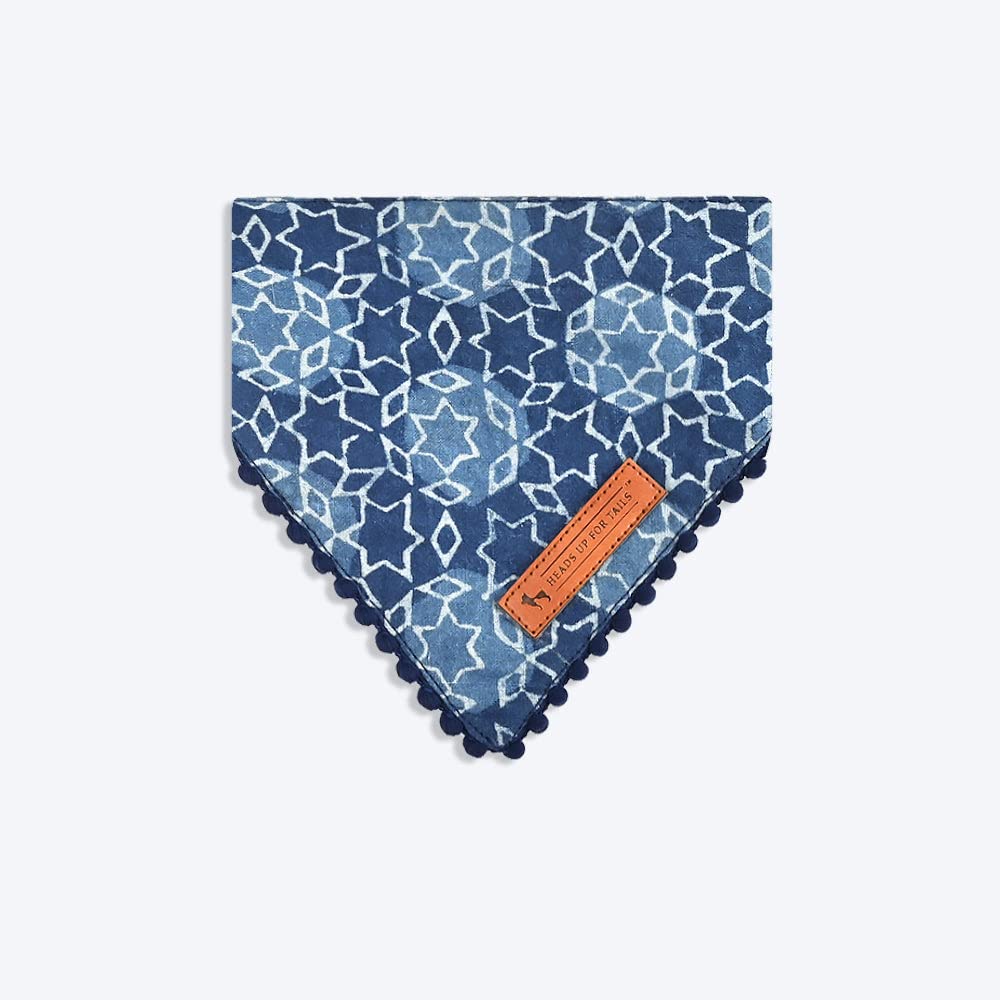 HUFT The Indian Collective Tara Sitara Dog Bandana - Indigo (B0BJ4TJYJR) Amazon Price History, Amazon Price Tracker